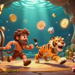 Join the action at alternatif big777 as the caveman and sabertooth tiger host a thrilling casino experience.