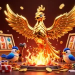 Mataramtoto memukau dengan phoenix emas dan simbol slot dalam promo kasino yang memikat