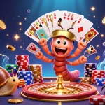 Experience thrilling gameplay at situs toto5000 with our lively animated casino scene featuring engaging characters.
