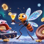 Experience Jurus 138 with a vibrant 3D illustration featuring a casino mascot and dynamic gaming elements.